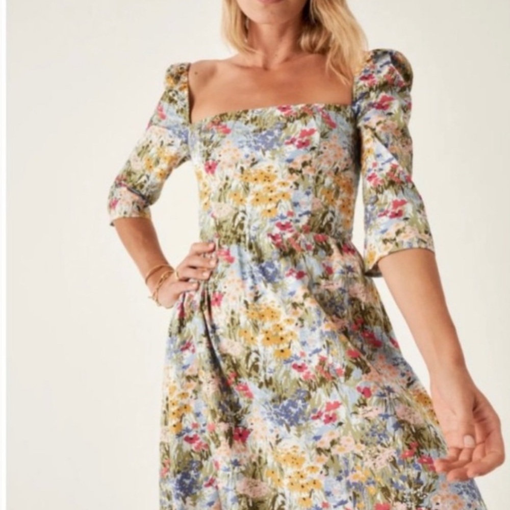 Reformation Cyprus Midi Dress